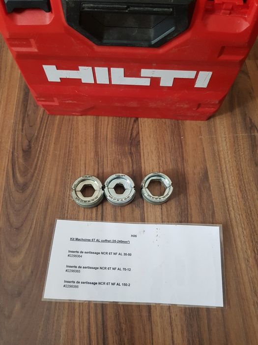 Hilti Set bacuri sertizare conectori electrici