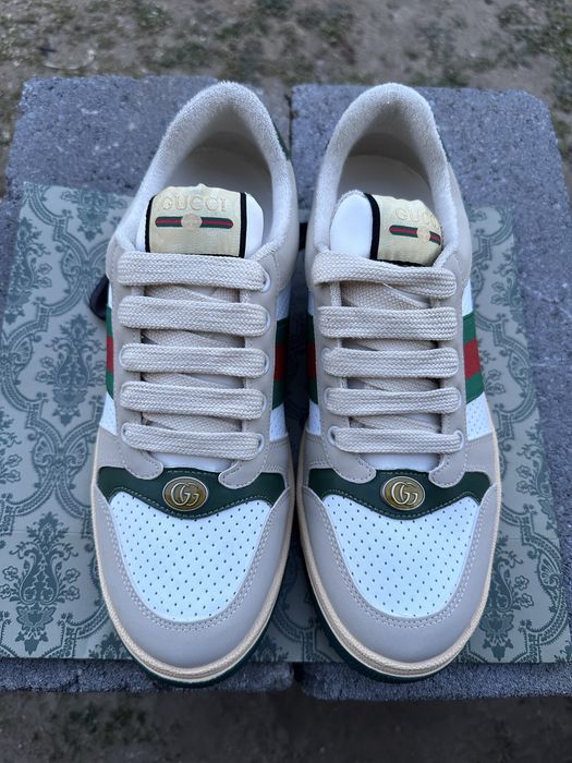 Gucci canvas shoes