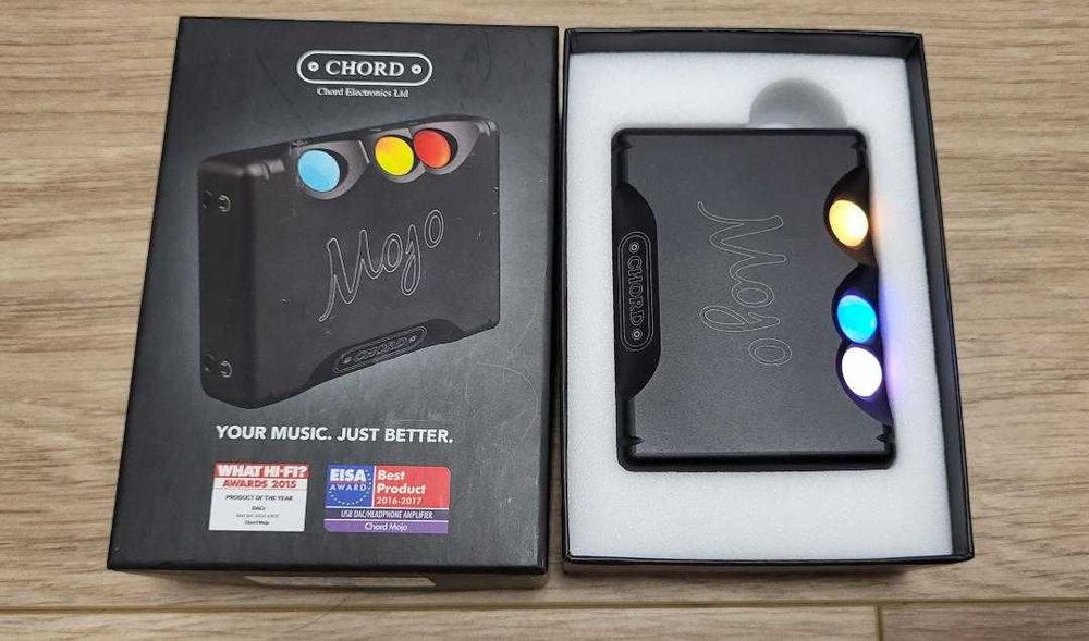 DAC + AMP căști Chord Mojo – FPGA / Sunet High-End / 32bit 768kHz / stare impecabilă