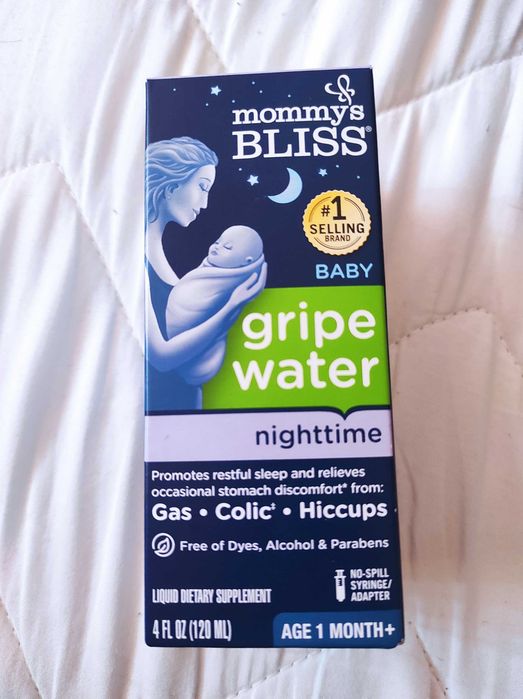 Gripe Water Original Билков сироп против колики при бебета ден х120 мл Mommys Bliss - 18 €€