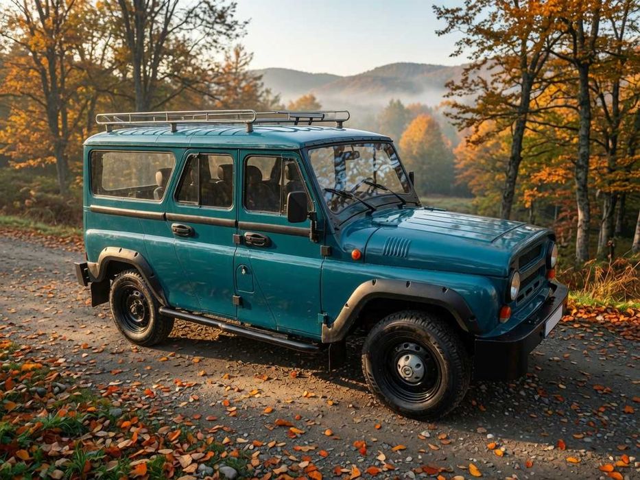 УАЗ 3153 4WD клиренс 220 мм для леса, гор, охоты