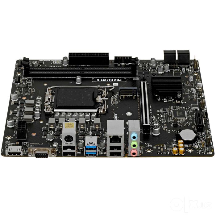 - Материнская плата MSI PRO H610M-E DDR5