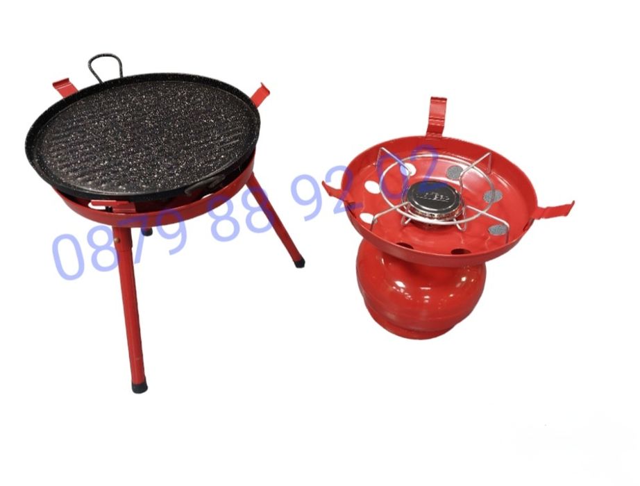 Газова Скара БАРБЕКЮ с гранитно покритие