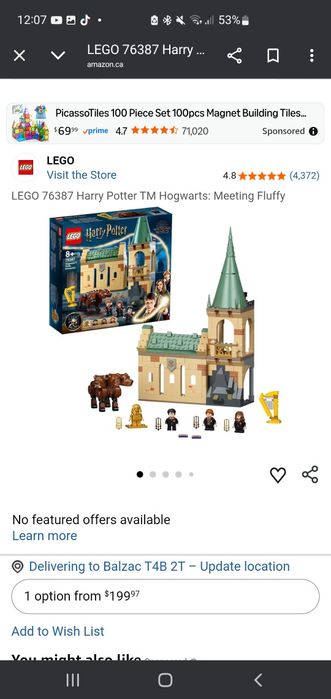 Seturi lego Harry Potter + 8 minifigurine