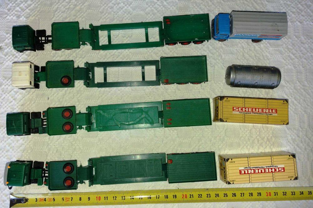 Vand machete autotractoare MB 2644 cu semitrailer, 1:87/ Ho, prd KIBRI