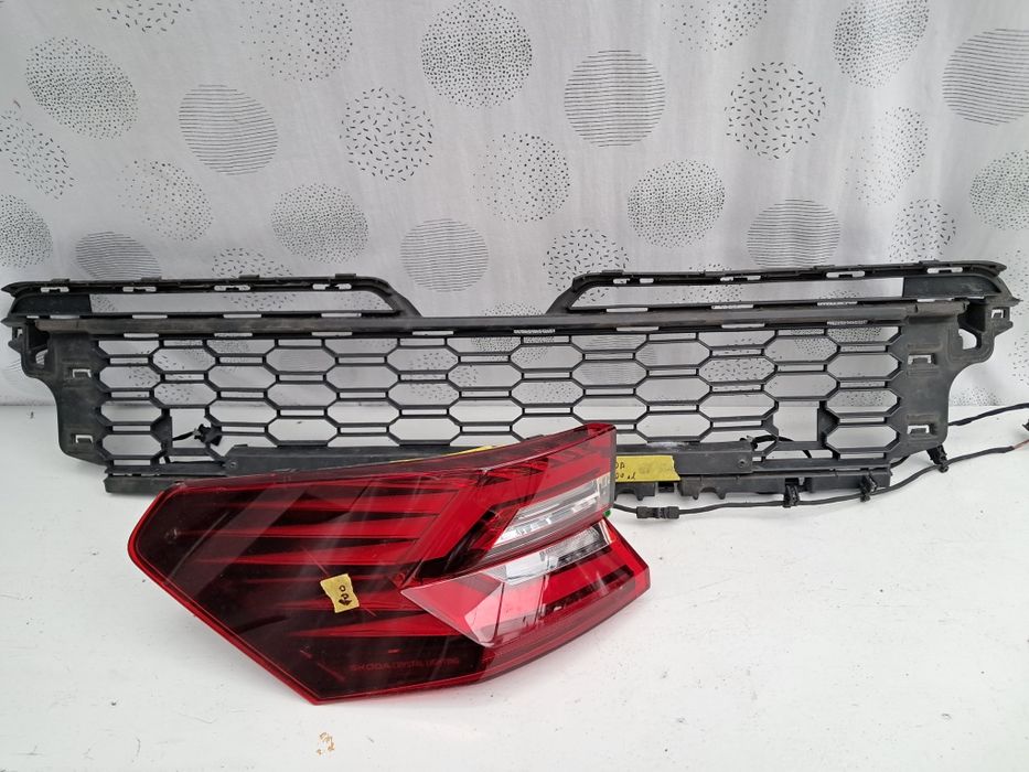 Грил решетка броня стоп Skoda Kamig