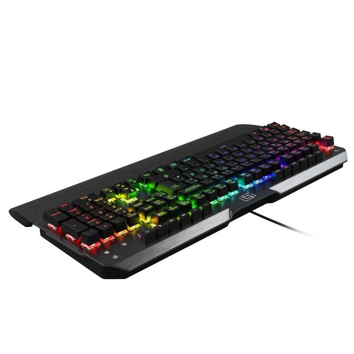 tastatura aluminiu mecanica gaming LIONCAST LK300RGB