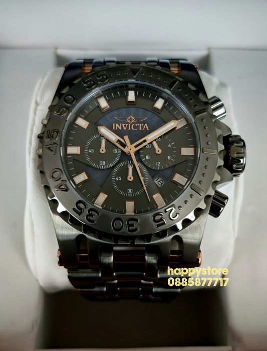 INVICTA Raptor Graphite 50 mm, Инвикта нов ръчен часовник