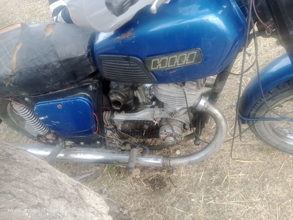 Мотоцикл ИЖ  мотор кап ремонт