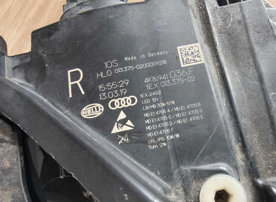 Фар Audi A7 Matrix 4K8.941
