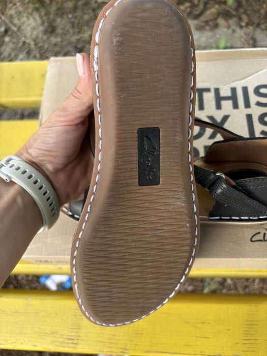 Сандали естествена кожа на Clarks