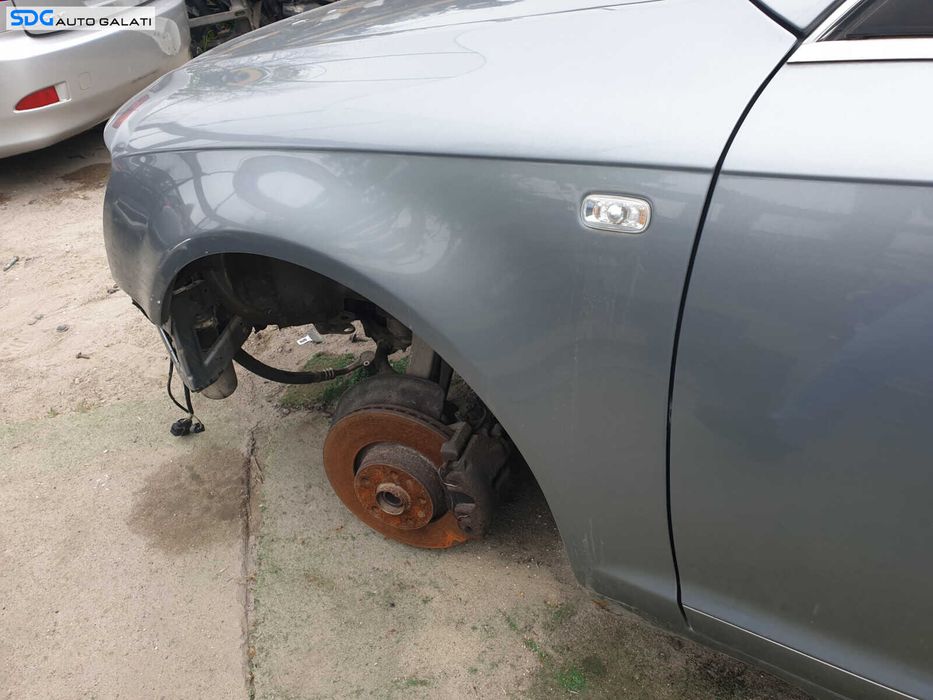 Aripa Stanga Fata cu Imperfectiuni Audi A6 C6 NFL Non Facelift 2004 - 2008 Culoare LY7G [K1897]