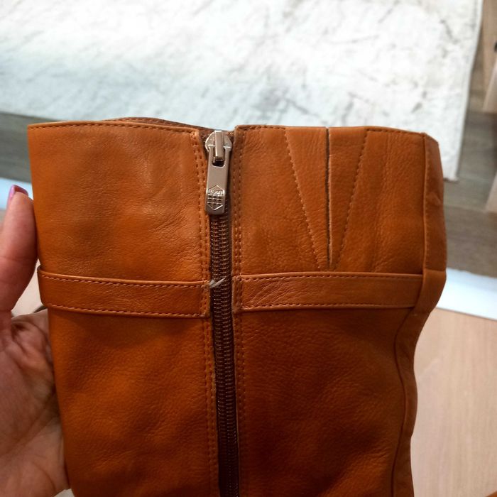 Естествена кожа ботуши