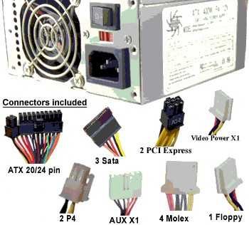 400W microATX/SFX Power Supply