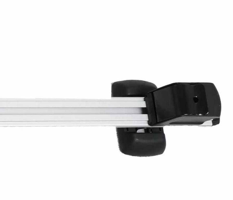 Греди напречни за багажник за кола за фабрични резби на покрива, 120см, с ключ