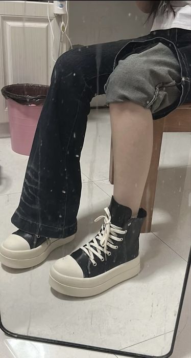 rick Owens на high platform