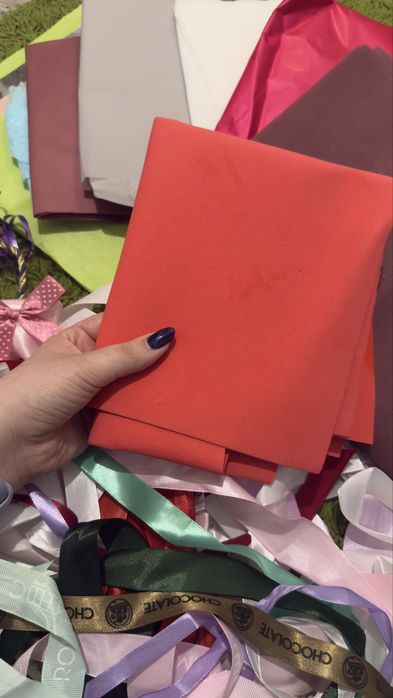 Упаковочная бумага и ленты