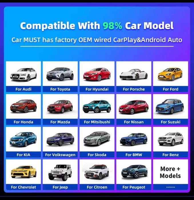 Vand wifi box EKIY Android Auto & Apple Dongle