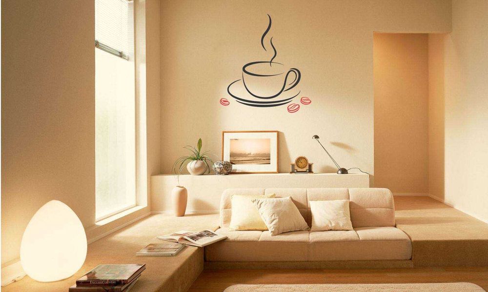 Stickere decor perete cafea, bucatarie, cafenea, bar, coffee