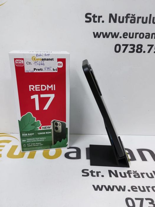 Telefon mobil Xiaomi Redmi 17, 4GB RAM, 128GB -N-