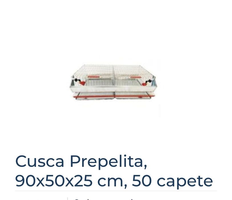 Cușcă prepelite de 50