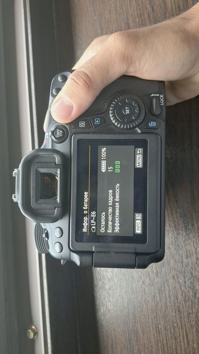 оригинальных аккумулятора Canon — LP-E6N и LP-E8