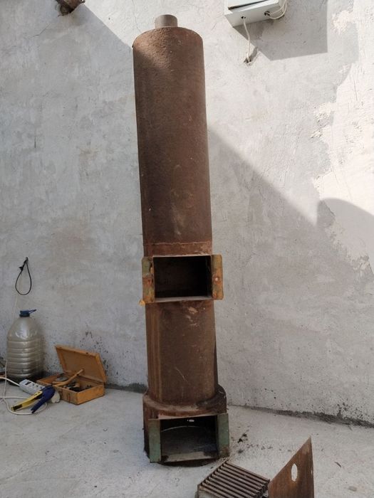 Котёл самодельный двухконтурный