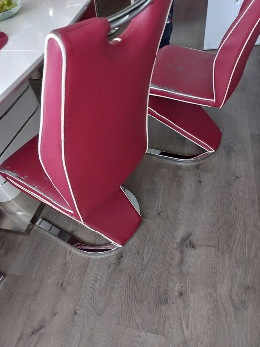 Кожени столове- 6 броя