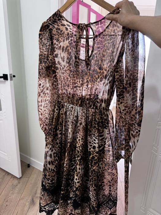 Леопардовый платье продам продам!