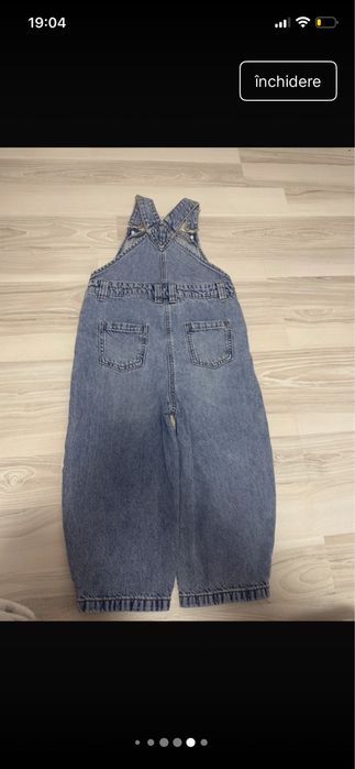 Salopeta jeans Next fetite
