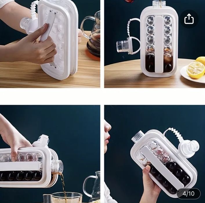 Форма для льда, круглый лед