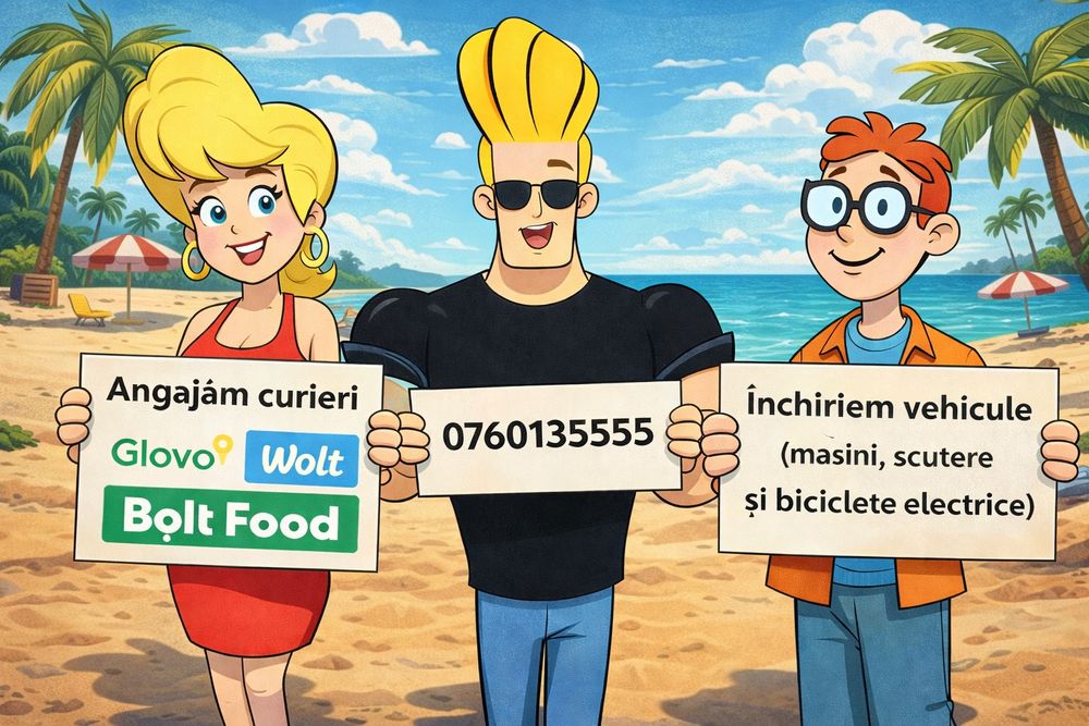 Angajăm curieri – fără experiență – Glovo/Wolt/Bolt Food | Bacau