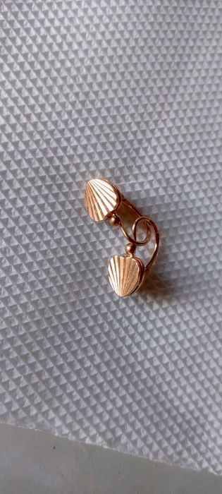 Золотые серьги, 585 пробы. 3 г.