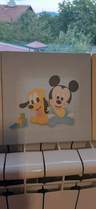 Бебешки картини с  Мики Маус