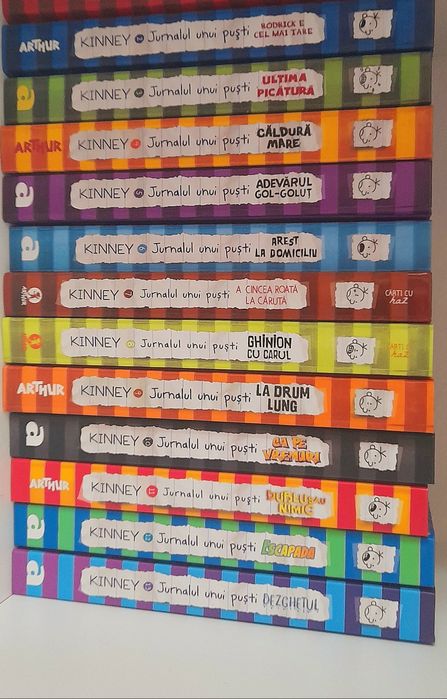 89 lei Set de cate 3 volume Jurnalul unui puști –  stare  bună