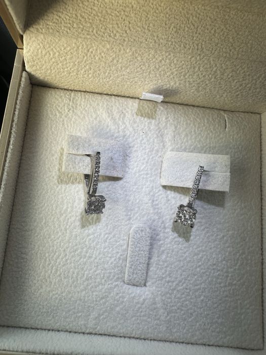 Серьги с бриллиантами