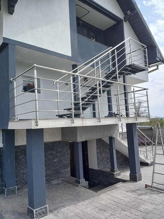 Balustrade din inox ,la comanda.