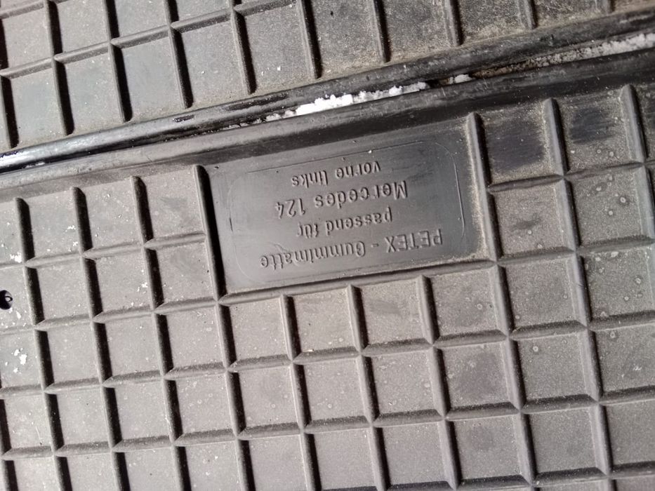 Полики новые w124