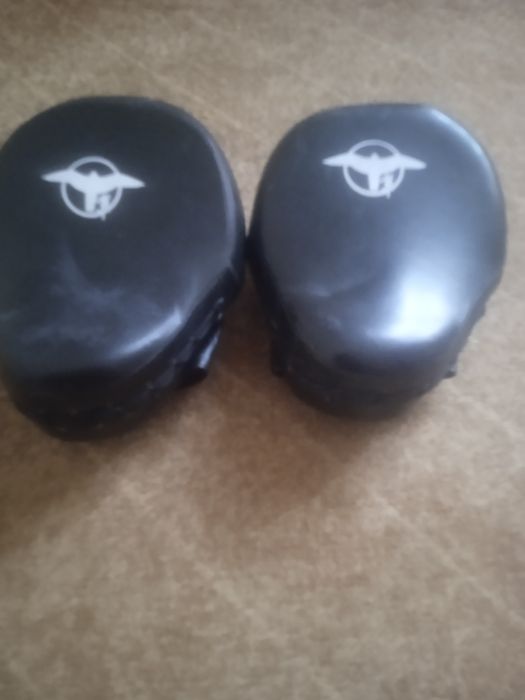 Боксерский кожаный лапа