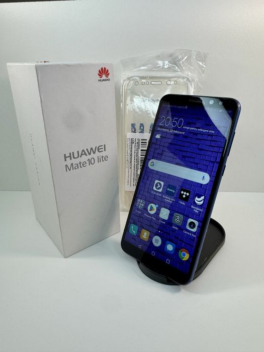 Pachet Huawei Mate 10 Lite + Husa si Smartwatch nou CADOU la alegere
