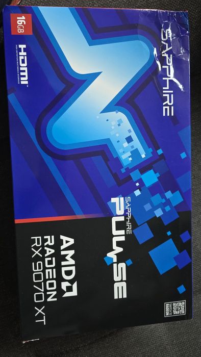 Placa Video Sapphire Pulse Noua RX 9070 XT 16Gb Gaming Amd Radeon