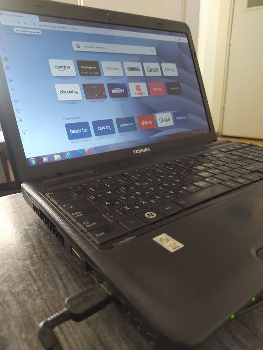 Лаптоп Тошиба сателите
