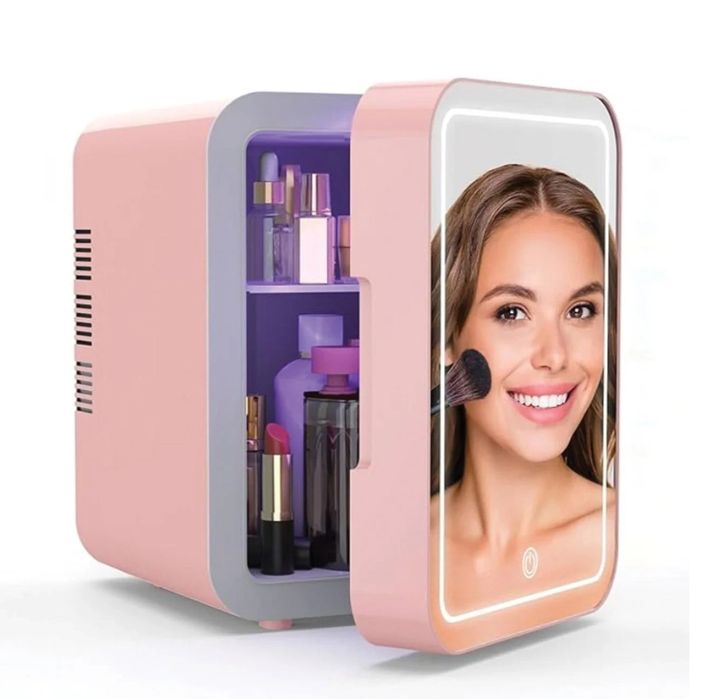 Mini frigider cosmetice, 4 litri, cu racire-incalzire