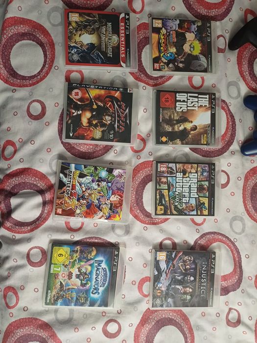 (Consola este Vândută)PlayStation 3 Super Slim Azurite Blue (Modat HEN) + 2 Controllere(Preț 300 lei)