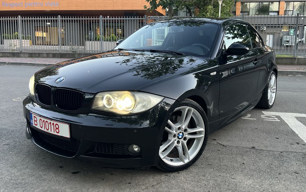 *RATE* BMW Seria 1 M Paket 120d 177cp EURO 5 AUTOMAT 2008 BiXenon R18