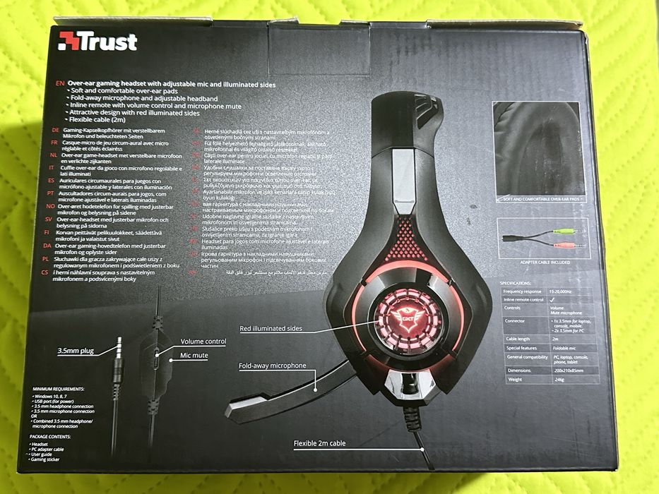 Слушалки Trust Nero GXT