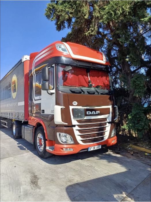 Ansamblu complet gata de muncă: DAF XF 440 FT + Semiremorcă Schmitz + Echipament complet (Fără investiții)