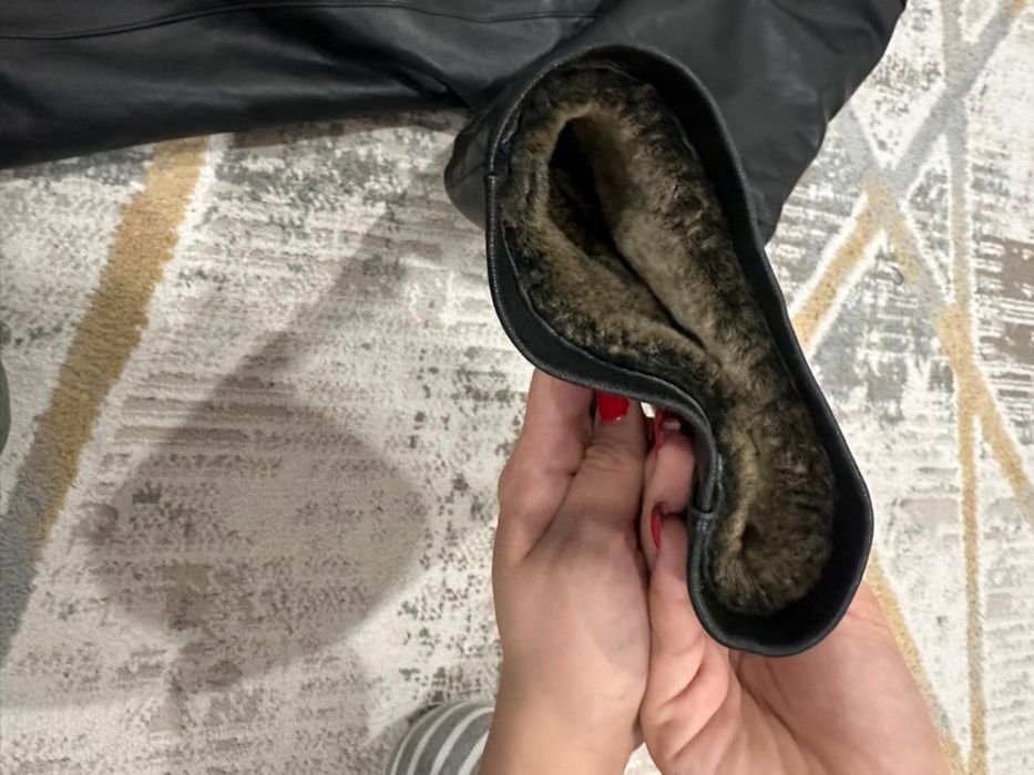 Дублёнка чисто коженный