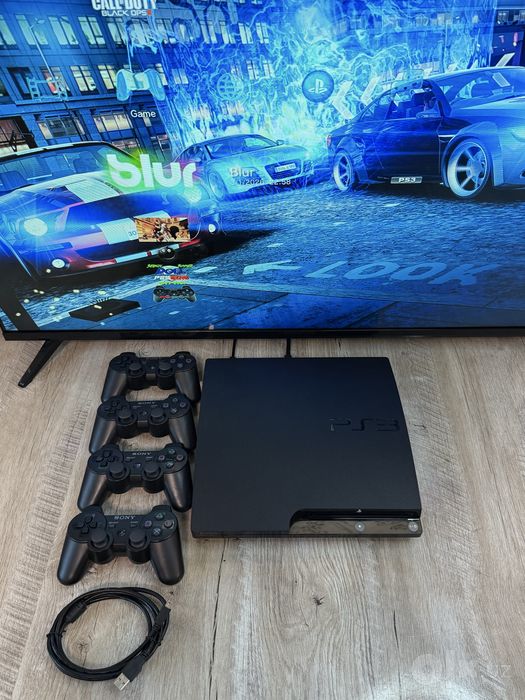 Ps3 Slim 250GB oyinlari bilan