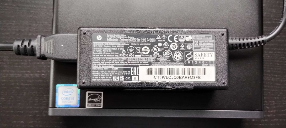 Mini pc Calculator HP 600 G4 i5 8500t 8gb ram ssd nvme 256gb